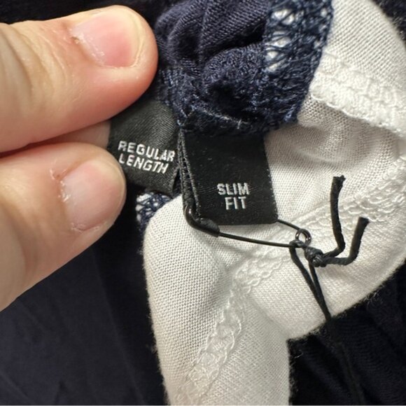 Neil Barrett Crew Neck Layered Navy White Tee Farfetch MSRP $385 NWT Size L - Picture 4 of 7